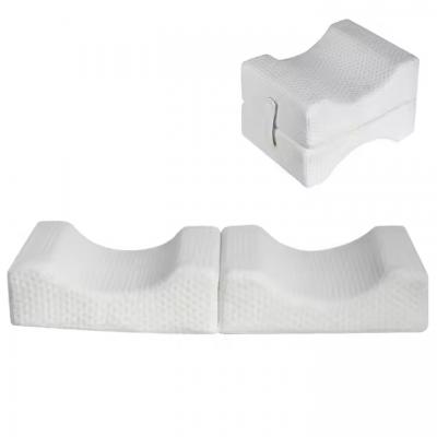 Memory Foam Knee Pillow for Side Sleepers Spine Alignment