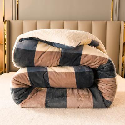 Winter Thick Imitation Wool Blanket